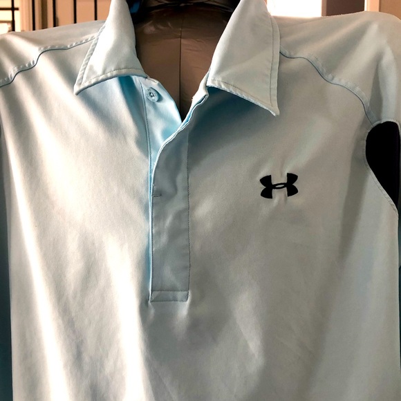 Under Armour two tone Blur Men’s golf polo size 2XL - Picture 3 of 4